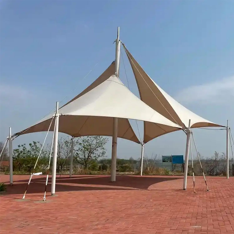 和龙市膜结构景观棚