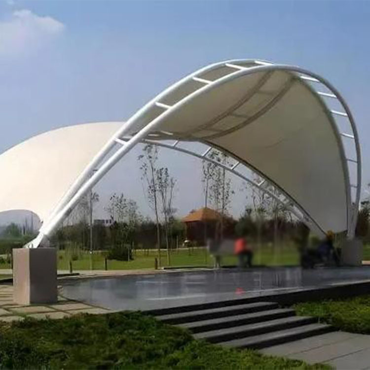 和龙市膜结构景观棚