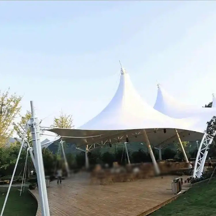 和龙市膜结构景观棚