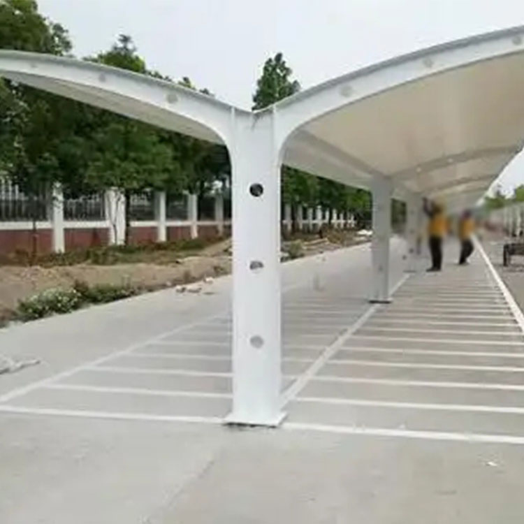 和龙市膜结构电动车棚